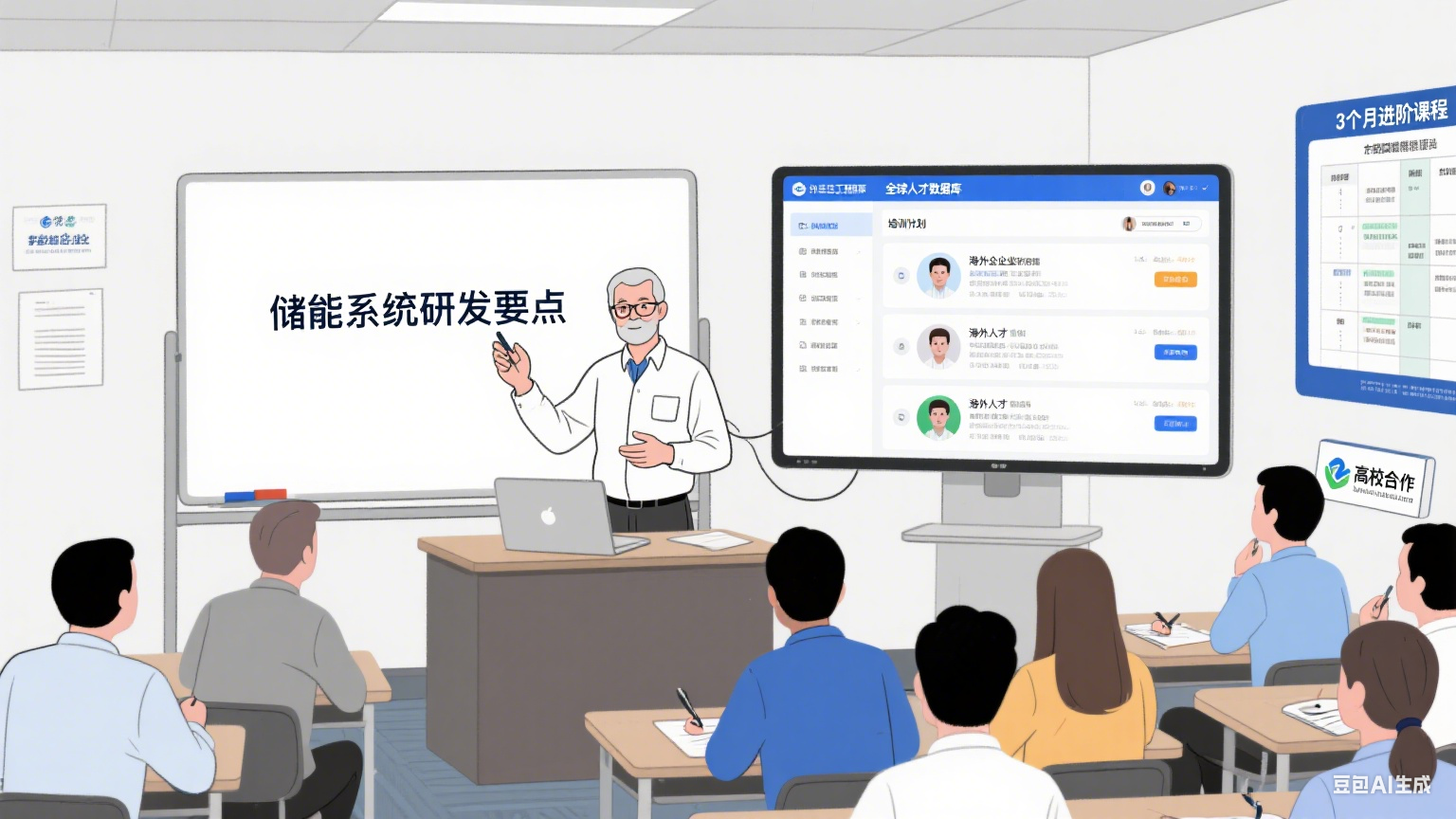 Appariement précis de talents étrangers, formation personnalisée accélérant la R&D