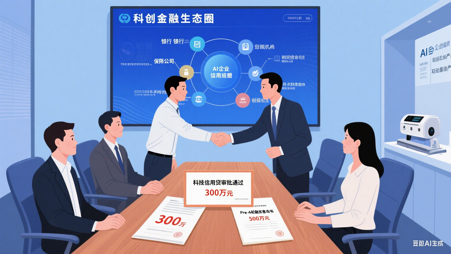 Le prêt à la crédibilité technologique brise l'impasse du financement et favorise la production en série des entreprises d'IA