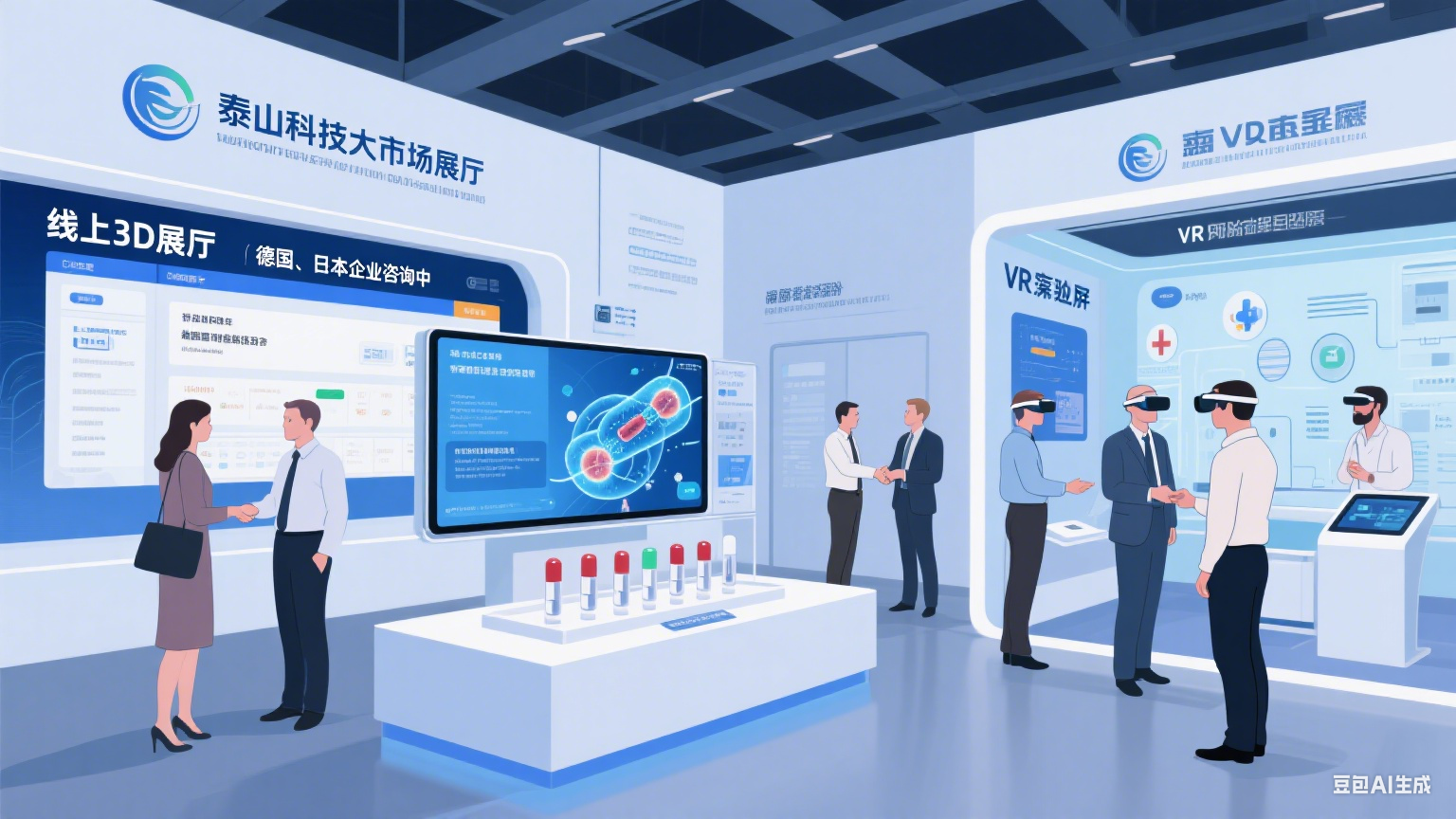  Le médicament ciblé fait sa début mondiale, et l'expérience VR favorise la coopération internationale